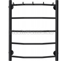 Полотенцесушитель электрический Secado Милан 1 К 60x50, черный, L