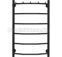 Полотенцесушитель электрический Secado Милан 1 К 80x50, черный, L