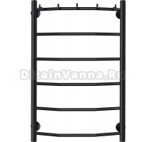 Полотенцесушитель электрический Secado Милан 1 К 80x50, черный, R