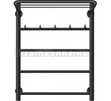 Полотенцесушитель электрический Secado Триада 1 КСП 60x50, черный, R