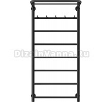 Полотенцесушитель электрический Secado Триада 1 КСП 100x50, черный, R