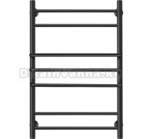 Полотенцесушитель электрический Secado Триест 80x50, черный, R