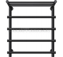 Полотенцесушитель электрический Secado Турин 1 СП 60x60, черный, L