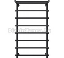 Полотенцесушитель электрический Secado Турин 1 СП 100x60, черный, L