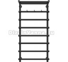 Полотенцесушитель электрический Secado Турин 1 КСП 100x60, черный, R