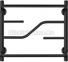 Полотенцесушитель электрический Secado Риволи СП 60x50, черный, L
