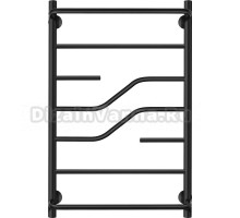 Полотенцесушитель электрический Secado Риволи СП 80x50, черный, L