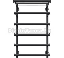 Полотенцесушитель электрический Secado Турин 6 80x60, черный, L