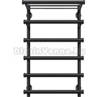 Полотенцесушитель электрический Secado Турин 6 80x60, черный, R