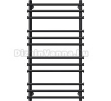 Полотенцесушитель электрический Secado Турин Плюс 100x60, черный, L