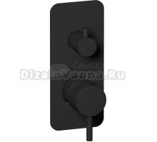 Смеситель для ванны с душем IB Rubinetterie Milanotorino EMT312NP matt black