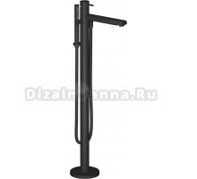 Напольный смеситель для ванны с душем IB Rubinetterie Kusasi EKS399NP matt black