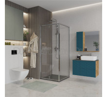 Душевой уголок Niagara Nova NG-63-9A-A90 90x90, квадратный, хром