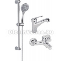 Душевой комплект STWORKI ES-11cr + MG-SRN100 + MG-SRN203