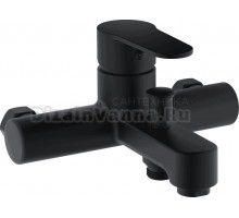 Смеситель для ванны с душем DIWO Ярославль YAR-02b черный матовый