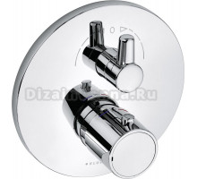 Термостатический смеситель Kludi Zenta 388300545 для ванны с душем, с внутренней частью
