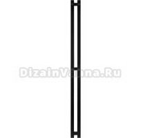 Полотенцесушитель водяной Secado Сандриго 2К 1300/70 черный матовый