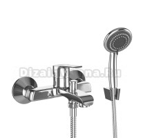 Смеситель для ванны с душем DIWO Муром MU-02cr