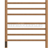 Полотенцесушитель электрический Point Веста PN70756BR 50х60, бронзовый