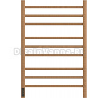 Полотенцесушитель электрический Point Веста PN70758BR 50х80, бронзовый