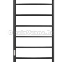 Полотенцесушитель электрический Point Афина PN04758B 50х80, черный