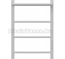 Полотенцесушитель электрический Point Афина PN04846PW 40х60, белый, с полкой