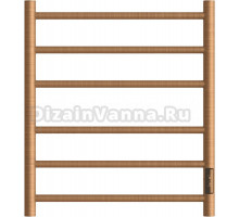 Полотенцесушитель электрический Point Аврора PN10856BR 50х60, бронзовый