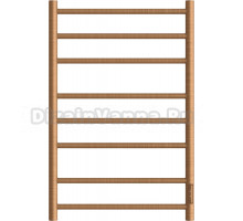 Полотенцесушитель электрический Point Аврора PN10858BR 50х80, бронзовый