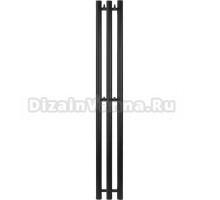 Полотенцесушитель водяной Secado Бергамо 3К 1500/140 черный матовый