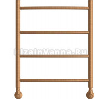 Полотенцесушитель водяной Point Афина PN04156BR 50x60, бронза