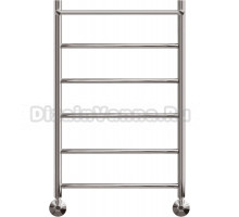 Полотенцесушитель водяной Point Афина PN04158P 50х80, хром, с полкой