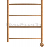 Полотенцесушитель электрический Point Афина PN04156BRE 50x60, бронза