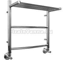 Полотенцесушитель водяной Point Афина , 50x50 с полкой