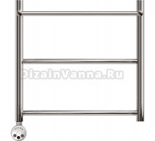 Полотенцесушитель электрический Point Афина PN04155PE 50x50, с полкой