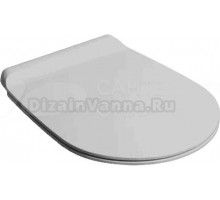 Крышка-сиденье Simas Vignoni VI004bi mat/cr с микролифтом, белая матовая