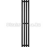 Полотенцесушитель водяной Secado Сандриго 4К 1000/210 черный матовый