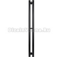 Полотенцесушитель водяной Secado Бергамо 2К 1300/70 черный матовый