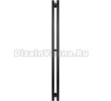 Полотенцесушитель водяной Secado Бергамо 2К 2000/70 черный матовый