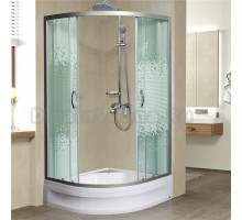 Душевой уголок МОНОМАХ 10000005874 70х70, профиль хром матовый