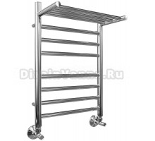 Полотенцесушитель водяной Point Аврора Премиум 40x60, с полкой