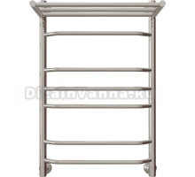 Полотенцесушитель водяной EWRIKA Сафо БР3 80х50 с полкой, хром, с монтажным набором