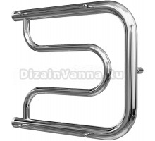 Полотенцесушитель водяной Point Фокстрот 32x40, с полотенцедержателем