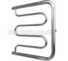 Полотенцесушитель водяной Point Фокстрот 50x40, с полотенцедержателем