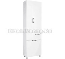 Шкаф-пенал Домино Грация с бельевой корзиной