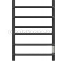 Полотенцесушитель электрический Point Сатурн PN90846B 40x60, черный