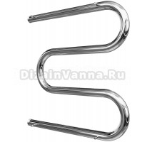 Полотенцесушитель водяной Point М-образный 50x50, с полотенцедержателем