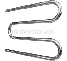 Полотенцесушитель водяной Point М-образный 60x60, с полотенцедержателем