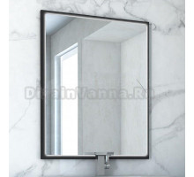 Зеркало Cezares Tiffany 45044 90x73, nero grafite, с LED-подсветкой