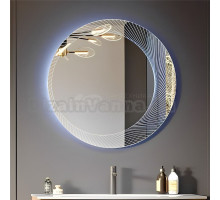Зеркало круглое Cezares 45053 80x80, с LED-подсветкой