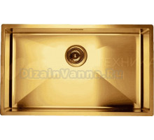 Мойка кухонная IDDIS Edifice EDI74B0i77 матовое золото